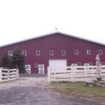 metal horse arena barn