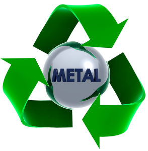 metal recycling icon